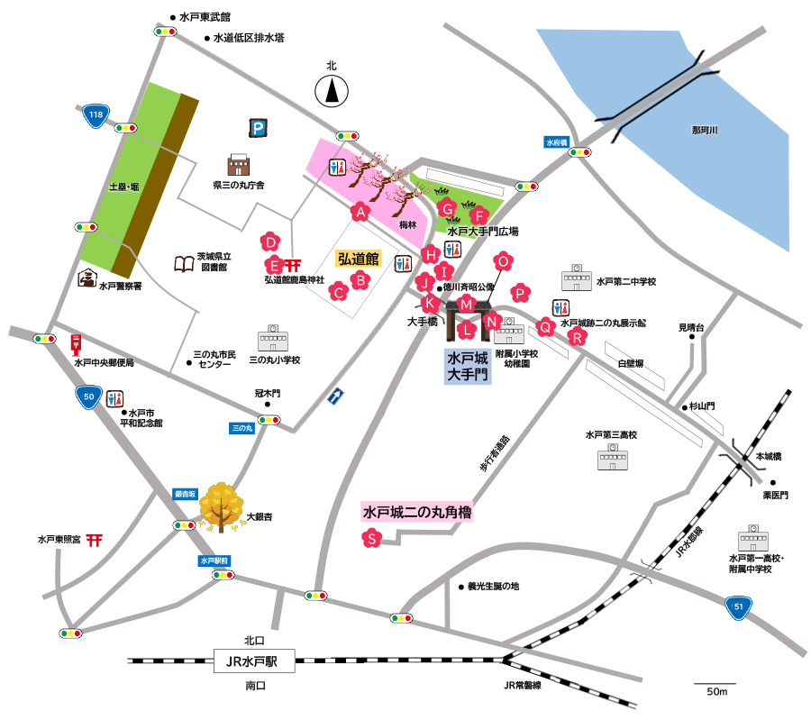 夜・梅・祭2026MAP